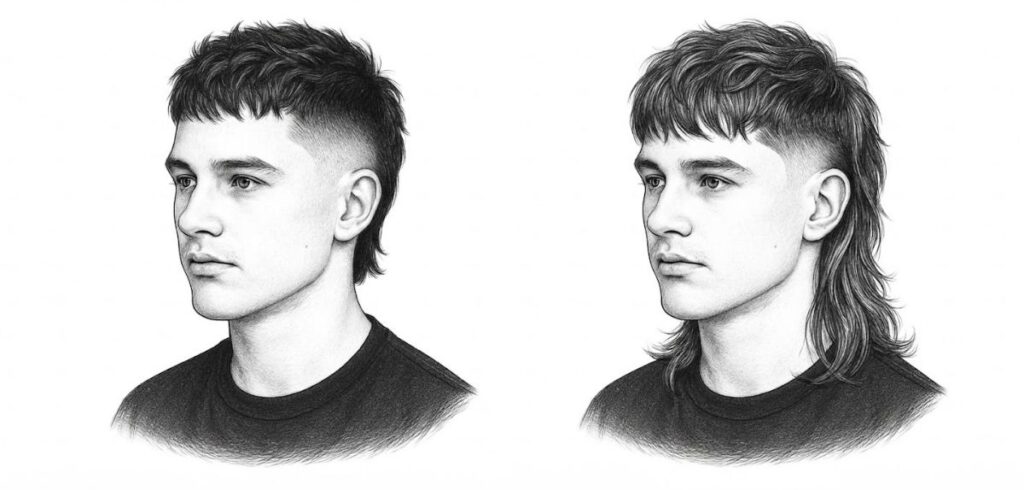 Short or Long Burst Fade Mullet? The Clear Guide To Choosing Your Best Length